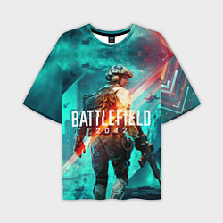Мужская футболка оверсайз Battlefield 2042