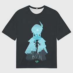 Футболка оверсайз мужская Venti GI, цвет: 3D-принт