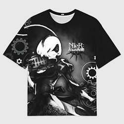 Мужская футболка оверсайз 2B Nier: Automata