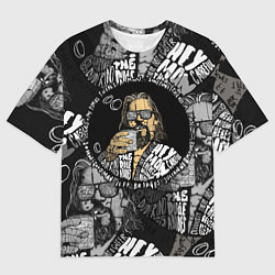 Футболка оверсайз мужская The Big Lebowski, цвет: 3D-принт