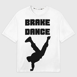 Мужская футболка оверсайз Brake Dance