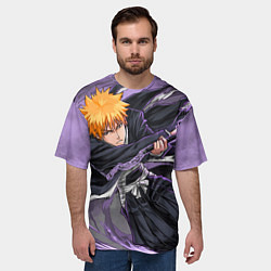 Футболка оверсайз мужская ИЧИГО, цвет: 3D-принт — фото 2