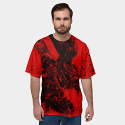 Футболка оверсайз мужская BERSERK БЕРСЕРК, цвет: 3D-принт — фото 2