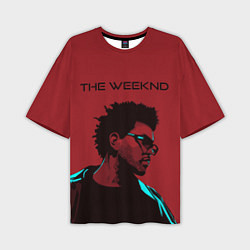 Футболка оверсайз мужская The weeknd, цвет: 3D-принт