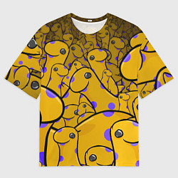 Футболка оверсайз мужская Nessy, цвет: 3D-принт