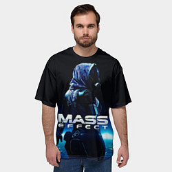 Футболка оверсайз мужская MASS EFFECT ТАЛИ ЗОРА, цвет: 3D-принт — фото 2