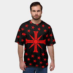 Футболка оверсайз мужская FAR CRY 5 SINNER СЕКТА, цвет: 3D-принт — фото 2