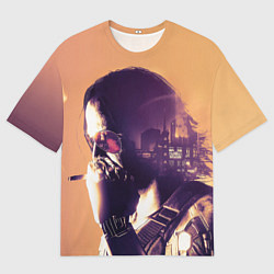 Футболка оверсайз мужская CP77 Johnny, цвет: 3D-принт