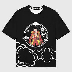 Футболка оверсайз мужская Манки Д Луффи One Piece, цвет: 3D-принт