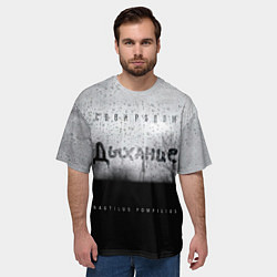 Футболка оверсайз мужская Nautilus Pompilius Дыхание, цвет: 3D-принт — фото 2