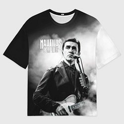 Футболка оверсайз мужская Вячеслав Бутусов Наутилус Помпилиус, цвет: 3D-принт