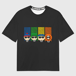 Футболка оверсайз мужская South park FBI, цвет: 3D-принт