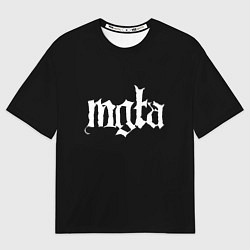 Футболка оверсайз мужская Mgla, цвет: 3D-принт