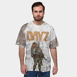 Футболка оверсайз мужская DAYZ ДЕЙЗИ Z, цвет: 3D-принт — фото 2
