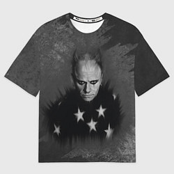Мужская футболка оверсайз Keith Charles Flint Кит Флинт Z
