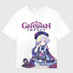 Футболка оверсайз мужская ЦИ ЦИ ГЕНШИН, цвет: 3D-принт