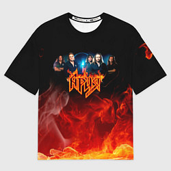 Футболка оверсайз мужская Ария в огне, цвет: 3D-принт