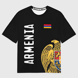 Футболка оверсайз мужская ARMENIA, цвет: 3D-принт