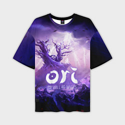 Мужская футболка оверсайз Ori and the Will of the Wisps