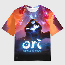 Мужская футболка оверсайз Ori and the Will of the Wisps