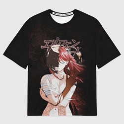 Футболка оверсайз мужская Люси Эльфийская песнь, цвет: 3D-принт