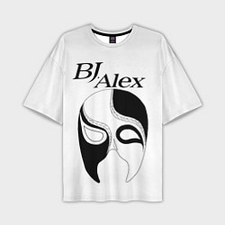 Мужская футболка оверсайз Маска BJ Alex