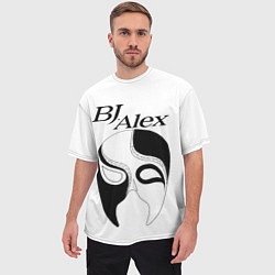 Футболка оверсайз мужская Маска BJ Alex, цвет: 3D-принт — фото 2