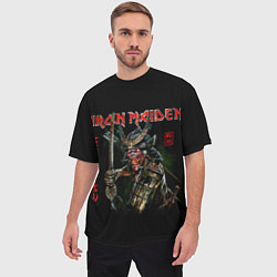 Футболка оверсайз мужская Iron Maiden, Senjutsu, цвет: 3D-принт — фото 2