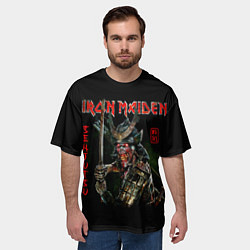 Футболка оверсайз мужская Iron Maiden, Senjutsu, цвет: 3D-принт — фото 2
