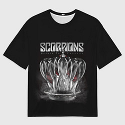 Футболка оверсайз мужская SCORPIONS, цвет: 3D-принт