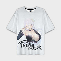 Футболка оверсайз мужская Fairy of Luck, цвет: 3D-принт