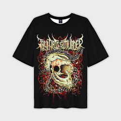 Футболка оверсайз мужская Thy Art Is Murder, цвет: 3D-принт