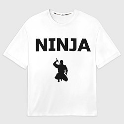 Футболка оверсайз мужская Ninja, цвет: 3D-принт
