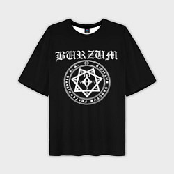 Мужская футболка оверсайз Burzum