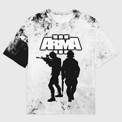 Футболка оверсайз мужская Arma Арма,Tactical Simulator, цвет: 3D-принт