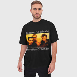 Футболка оверсайз мужская Rareties of Mode - Depeche Mode, цвет: 3D-принт — фото 2