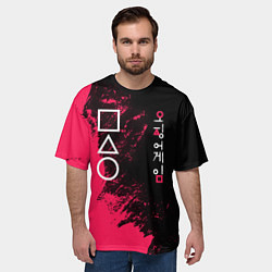 Футболка оверсайз мужская Ojingeo Geim, цвет: 3D-принт — фото 2