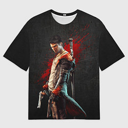 Футболка оверсайз мужская Black Dante, цвет: 3D-принт