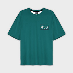 Мужская футболка оверсайз Игрок 456