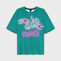 Футболка оверсайз мужская Squid game a, цвет: 3D-принт