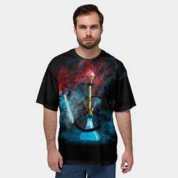 Футболка оверсайз мужская Калдик, цвет: 3D-принт — фото 2