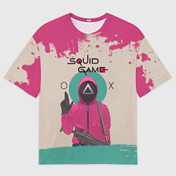 Мужская футболка оверсайз ТРЕУГОЛЬНИК НА КАРАУЛЕ