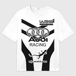 Футболка оверсайз мужская Audi Quattro, цвет: 3D-принт