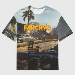 Футболка оверсайз мужская Far Cry 6 game art, цвет: 3D-принт