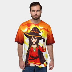 Футболка оверсайз мужская Mеgumin, цвет: 3D-принт — фото 2