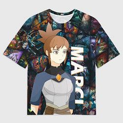 Футболка оверсайз мужская Марси Dota 2, цвет: 3D-принт