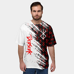 Футболка оверсайз мужская Berserk Anime, цвет: 3D-принт — фото 2