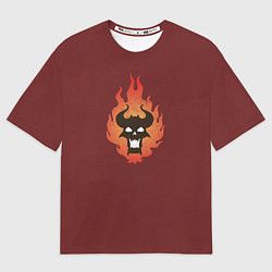 Футболка оверсайз мужская Несущие слово после Ереси цвет легиона, цвет: 3D-принт