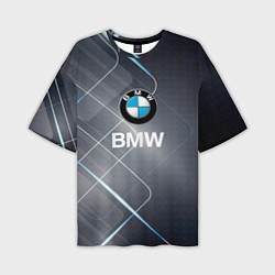 Мужская футболка оверсайз BMW Logo