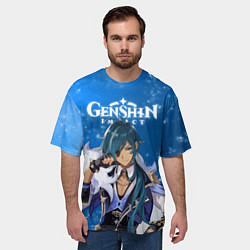 Футболка оверсайз мужская КЭЙА KAEYA, цвет: 3D-принт — фото 2